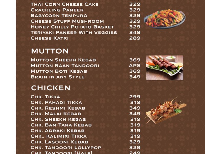 Menu — Jai Malhar JM'S CAFE, Kalyan West