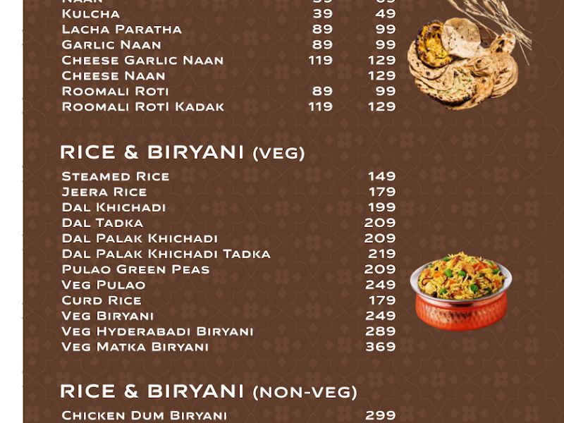 Menu — Jai Malhar JM'S CAFE, Kalyan West