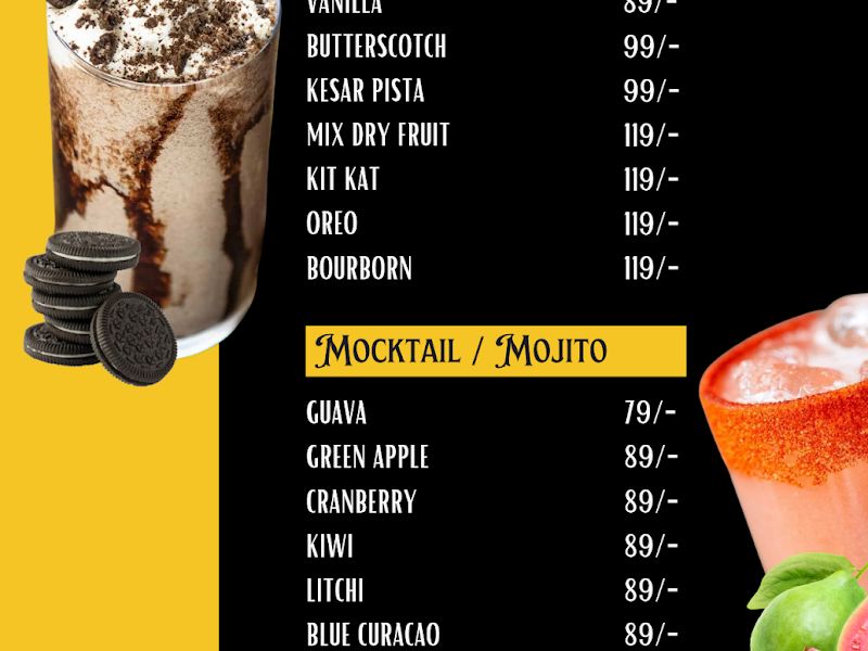 Menu — The Fika Cafe, Thane