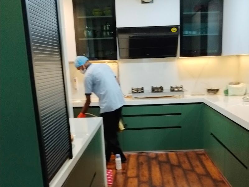 At work — NS Pest Control, Mumbai