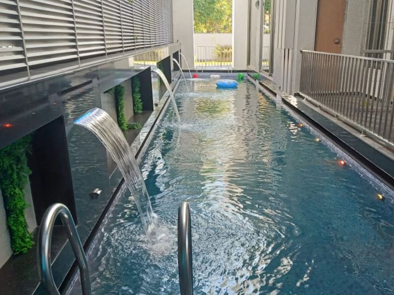 At work — Crystal Pools, Pune