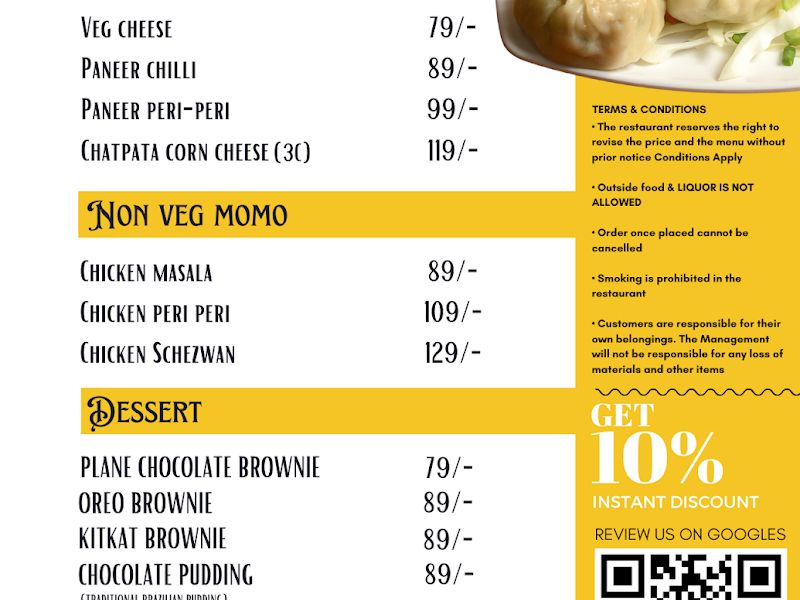 Menu — The Fika Cafe, Thane
