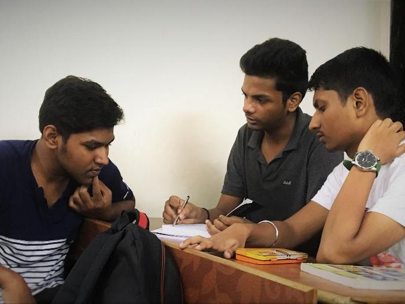 At work — Reliable Education Classes, Mumbai