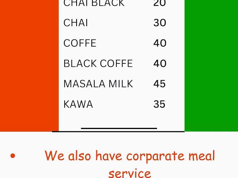 Menu — Maratha Nation, Mumbai