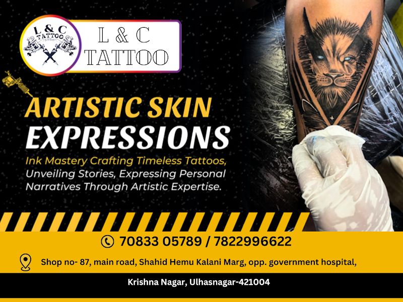 Gallery — L & C Tattoo & Piercing Studio, Ulhasnagar