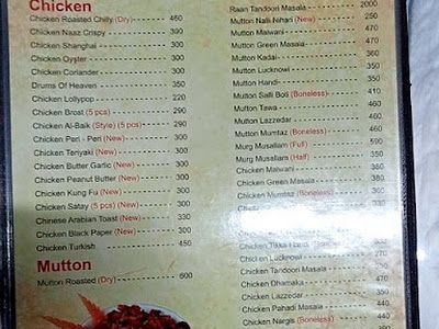 Naaz Restaurant — Buffet restaurant in Mumbai