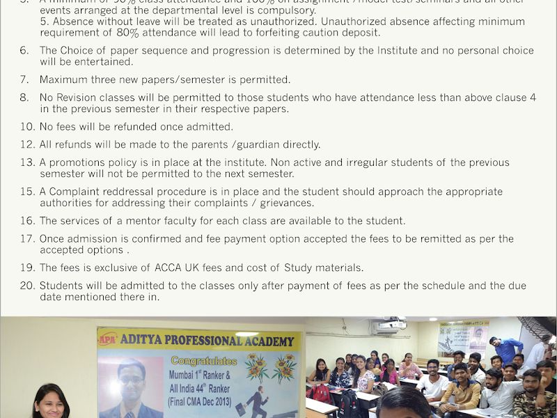Interior — Aditya Professional Academy, Mumbai