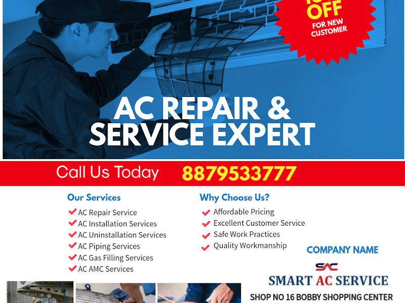At work — Smart AC Service, Mumbai
