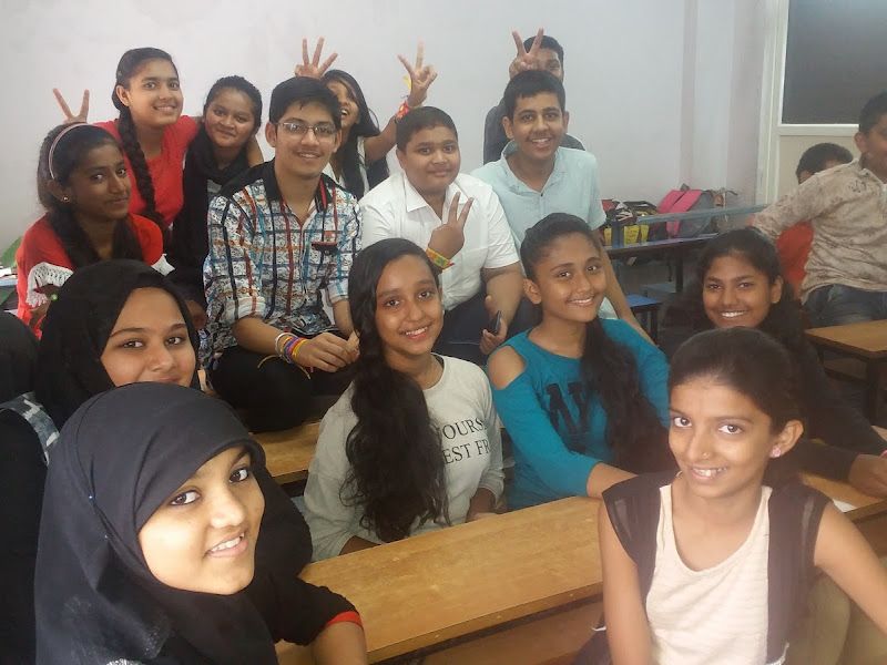 At work — Sai Classes, Pune