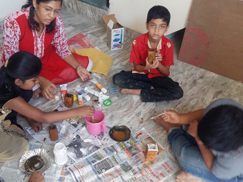 At work — Disney Kids Pre-School & Day Care, Moshi, Pimpri-Chinchwad