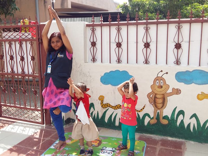 At work — Disney Kids Pre-School & Day Care, Moshi, Pimpri-Chinchwad