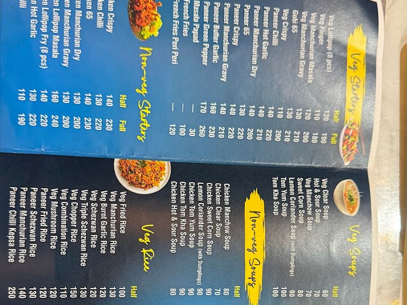 Menu — Teesta Treats, Navi Mumbai