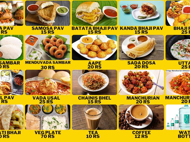 Menu — Laxmi Snacks and Caterers, Dombivli