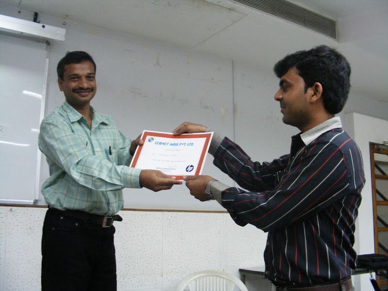 At work — Good Luck Computer, Navi Mumbai