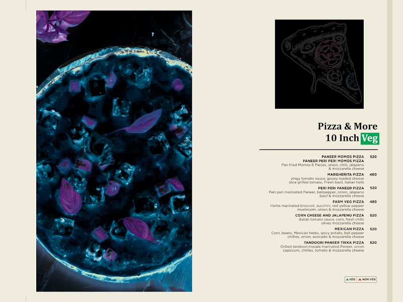Menu — Mad Over Masala (MOM), Thane