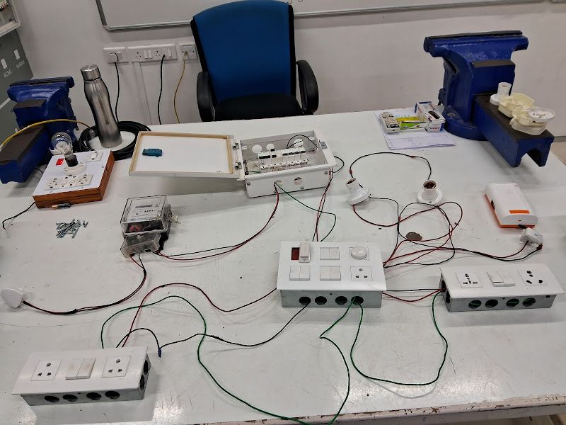 At work — Flux Electrical, Khadakpada Kalyan West
