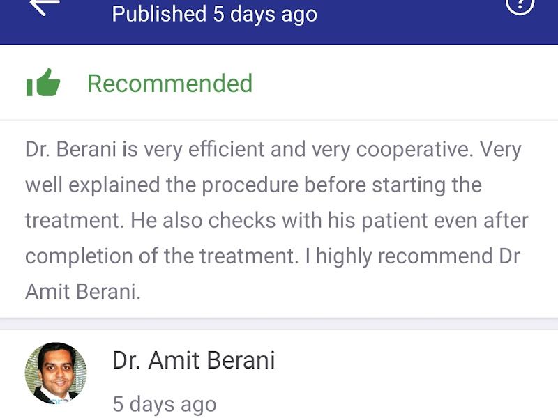 Gallery — Dr. Berani's Om Dental Clinic, Mumbai