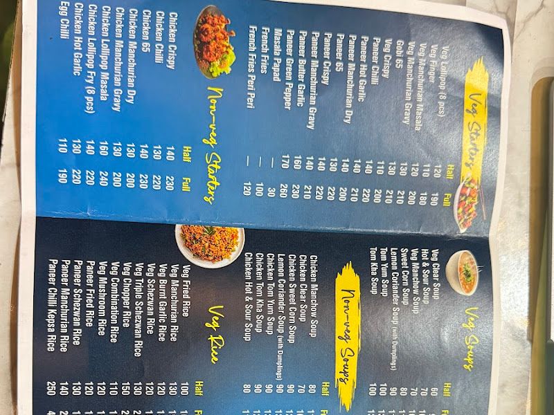 Menu — Teesta Treats, Navi Mumbai