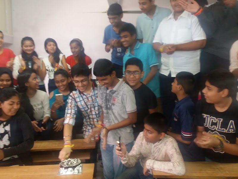 At work — Sai Classes, Pune