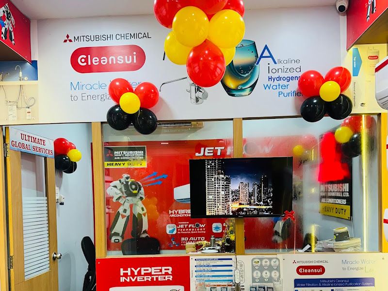 At work — Ultimate Global Service, Thane, Mumbai
