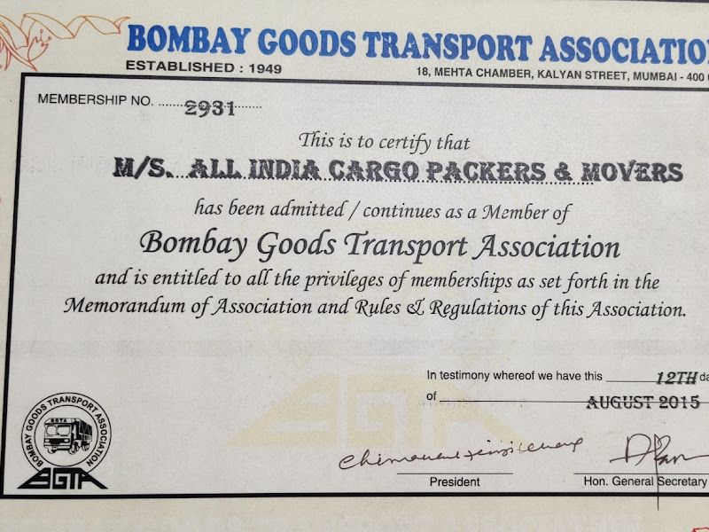 Interior — All India Cargo Packers and Movers, Navi Mumbai