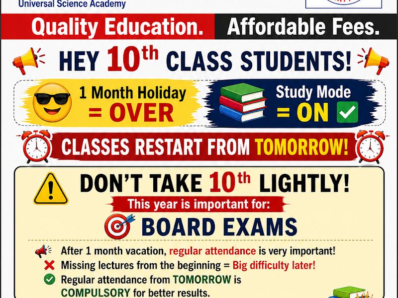 Gallery — Universal Science Academy, Pune