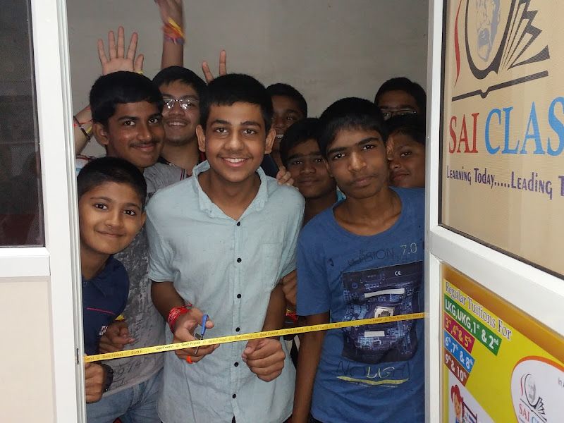 At work — Sai Classes, Pune