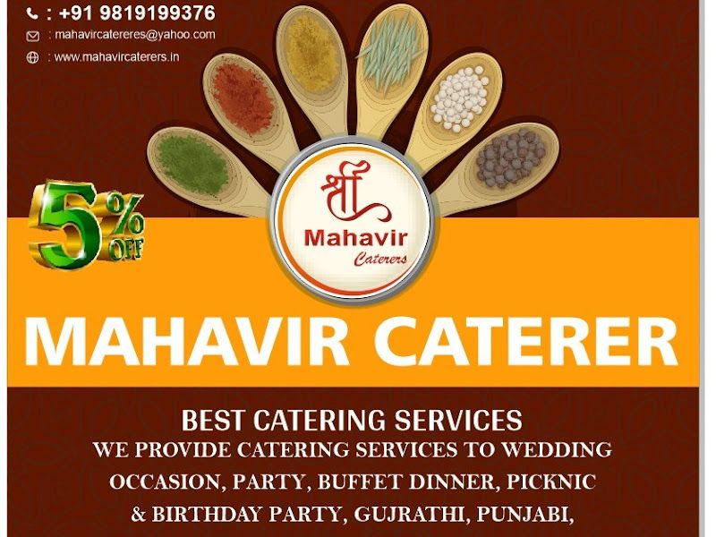 Menu — Mahavir Caterers, Thane, Mumbai