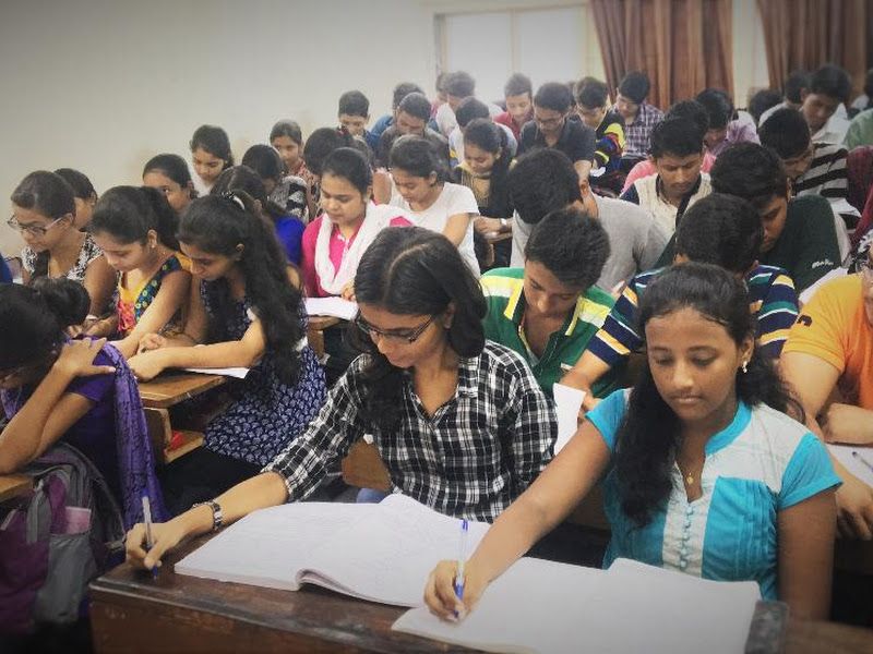 At work — Reliable Education Classes, Mumbai