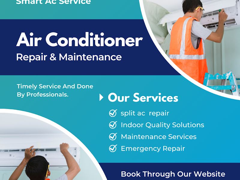 At work — Smart AC Service, Mumbai