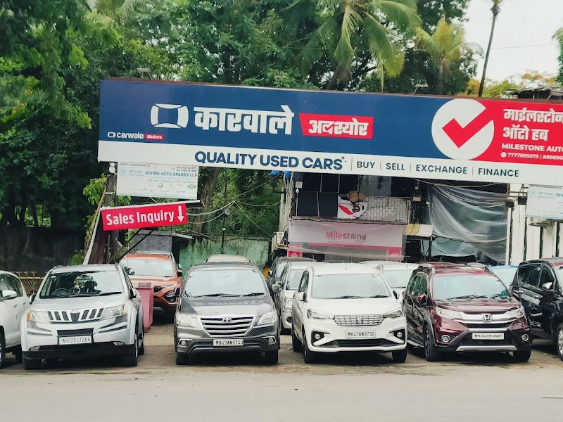 Exterior — Milestone Auto Hub, Mumbai