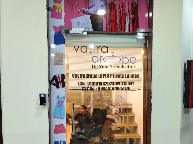 The Vastradrobe studio & dispatch office — unit GF43, Augusta Point, Golf Course Road, Sector 53, Gurugram. — Vastradrobe, Golf Course Road, Gurgaon