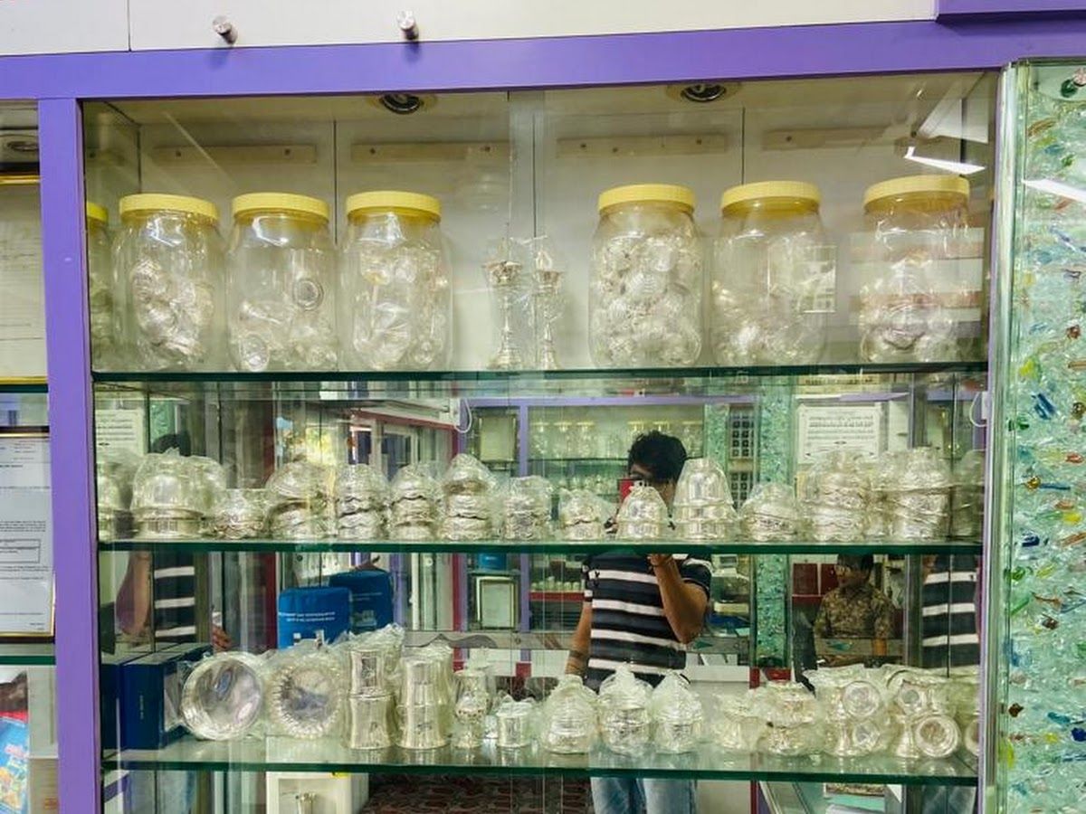 Interior — MJJ JEWELLERS, Tenali