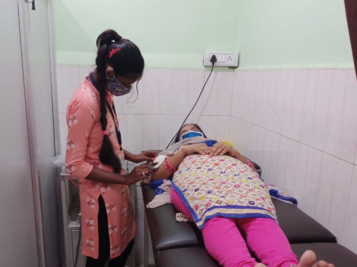 At work — DR. CHANDRAHAS SAHAY [BEENA PRASAD PHYSIOTHERAPY & REHABILITATION CENTRE BILASPUR], Main Road Tilak Nagar, Bilaspur