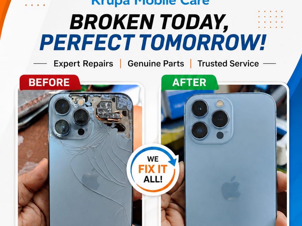Gallery — Krupa Mobile Care, Chandkheda, Ahmedabad