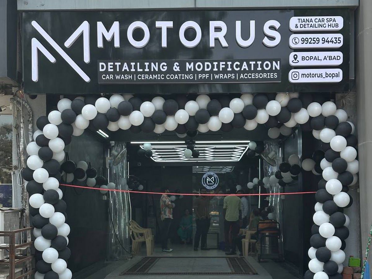 Exterior — Motorus Detailing & Modification Studio - Bopal, Ambli, Ahmedabad