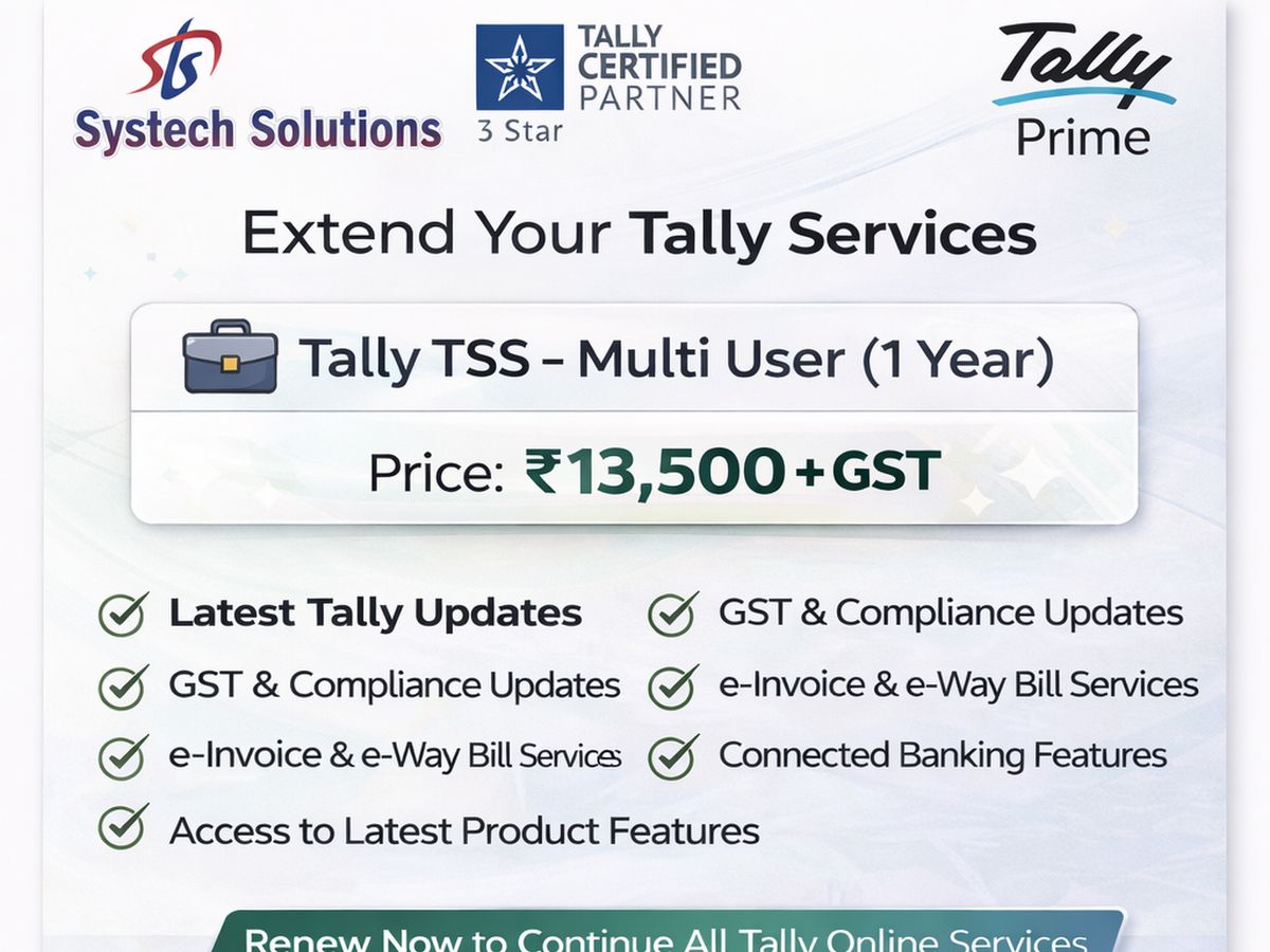 Gallery — Systech Solutions | Tally Specialist, Nilmani Society, Ahmedabad
