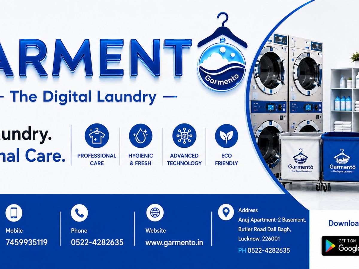 Exterior — Garmento Laundry, Dalibagh Colony, Lucknow