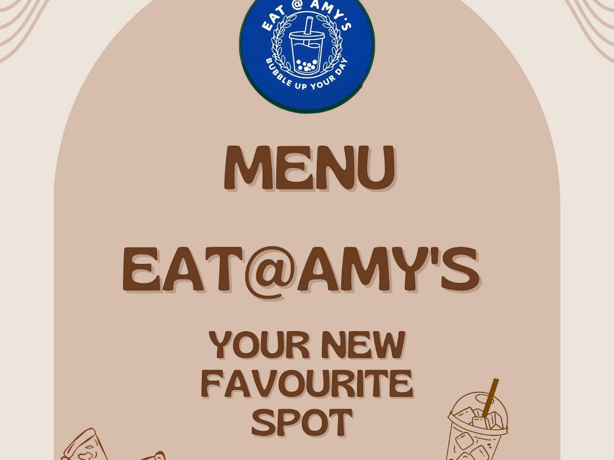 Menu — Eat@amy's, Keshav Puram, Delhi
