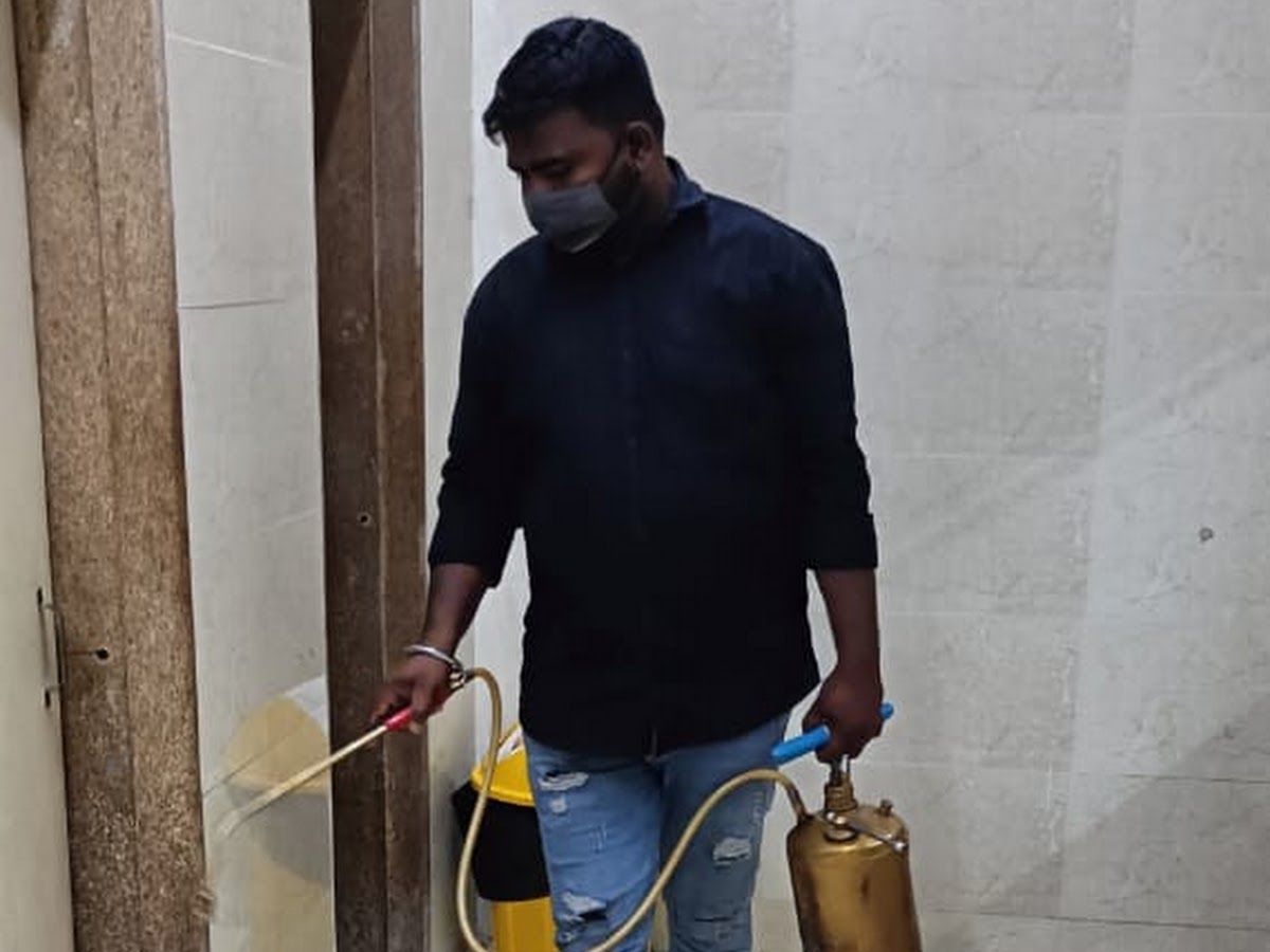 At work — Prakash, Sannad