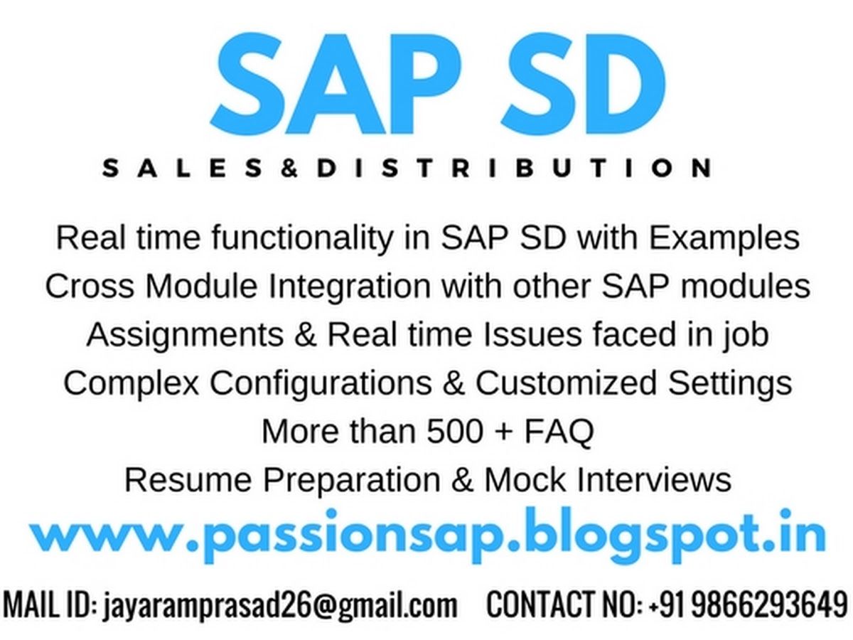 Gallery — Passion SAP l Best SAP SD Training, Bagh Lingampally, Hyderabad