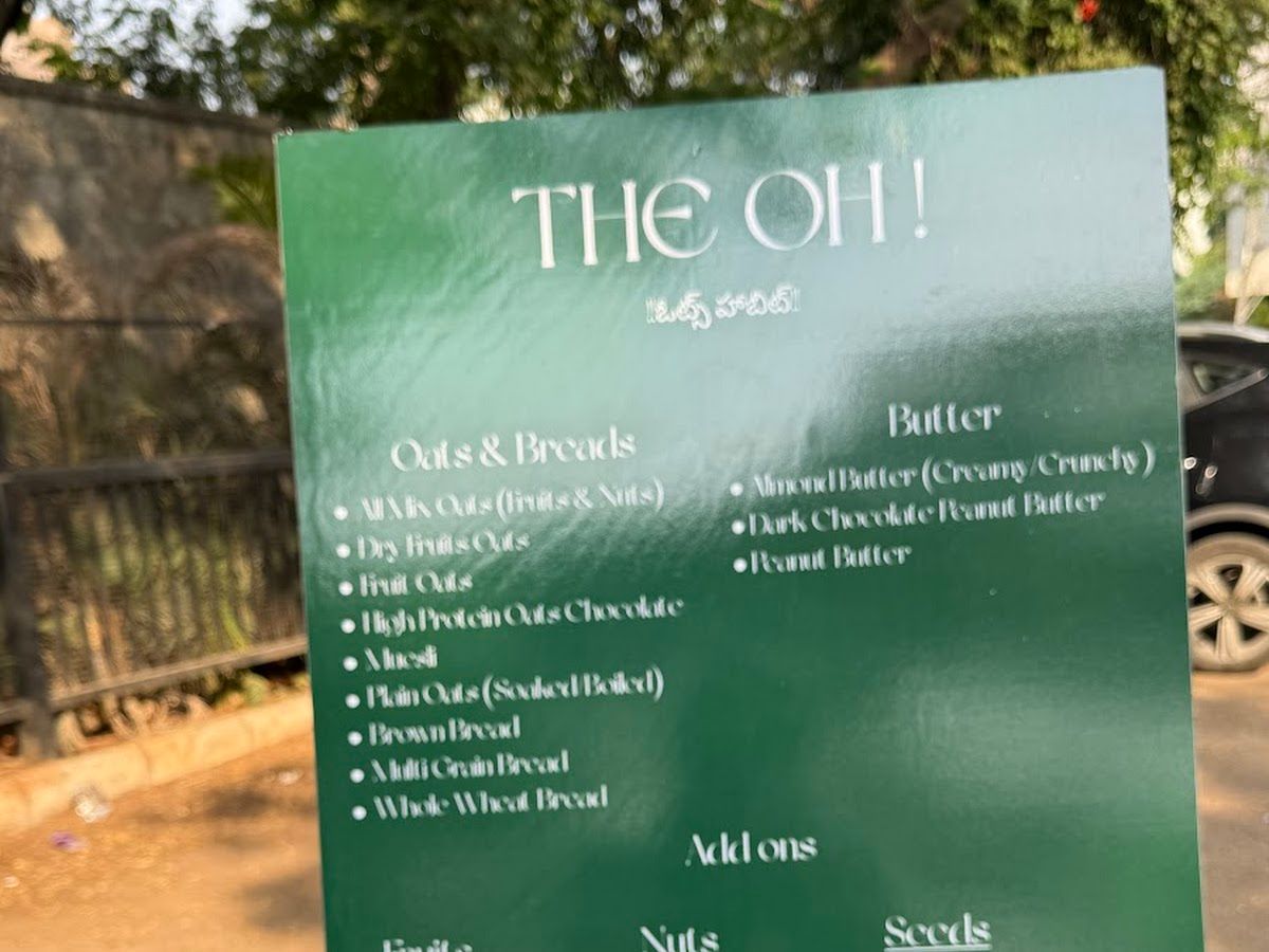 Exterior — THE OH ! ( Oats Habit ), Timber Lake Colony, Hyderabad