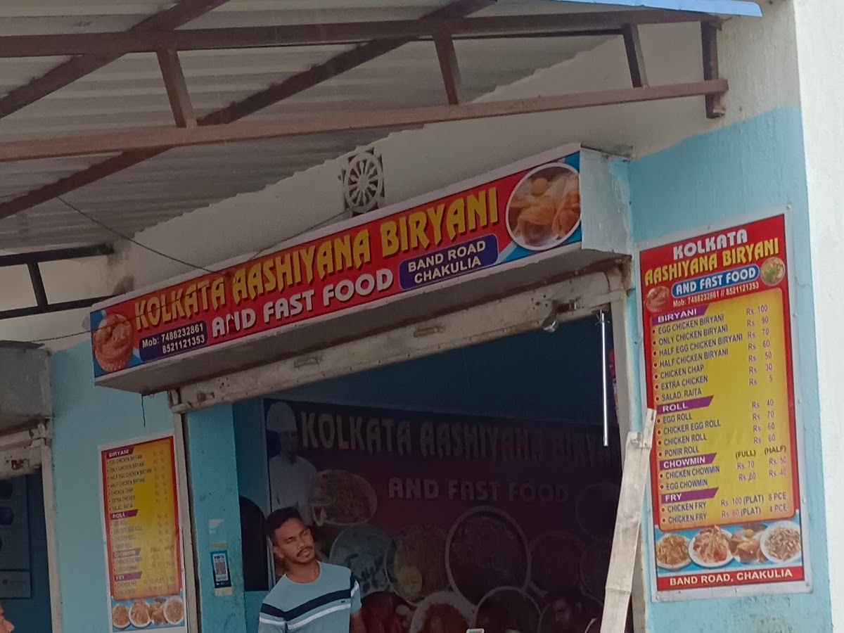 Menu — Kolkata ashiyana biryani house and fast food, Chakuliya