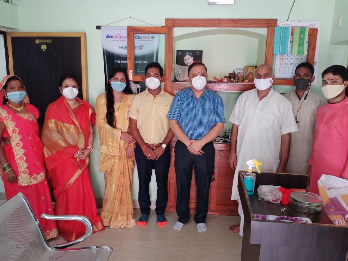 The team — DR. CHANDRAHAS SAHAY [BEENA PRASAD PHYSIOTHERAPY & REHABILITATION CENTRE BILASPUR], Main Road Tilak Nagar, Bilaspur