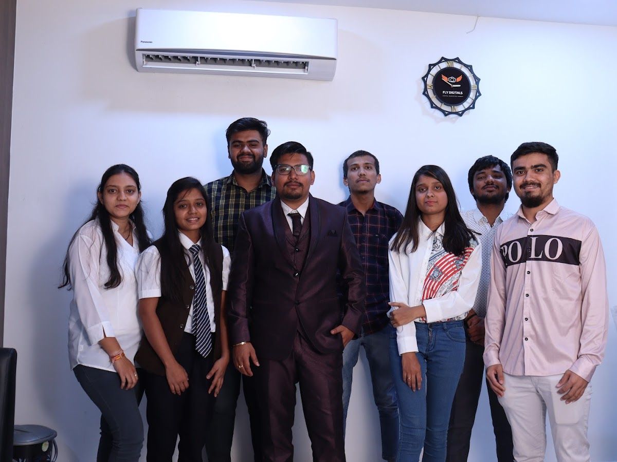 The team — Fly Digitals-Web Development & Marketing Agency in Ahmedabad, Chandkheda, Ahmedabad