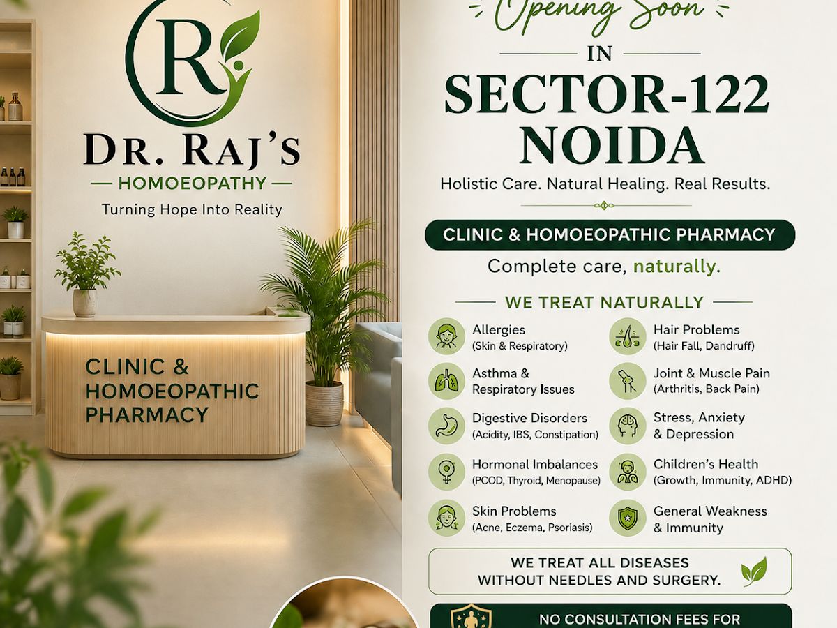 Gallery — Dr. Raj's Homoeopathy, Block B, Noida