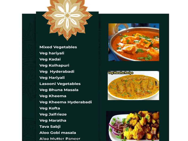 Menu — Vaishnav caterers, Hanuman Nagar, Belagavi