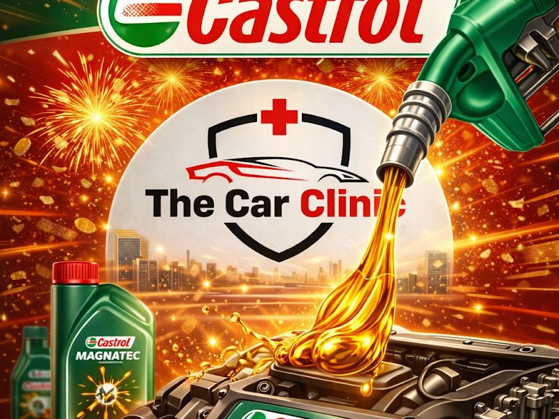 At work — The car clinic, Simada Gam, Surat