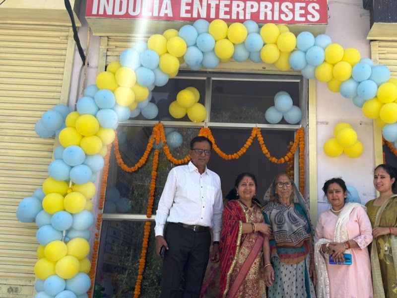 At work — INDULIA ENTERPRISES -SOLAR, Mansingh Colony, Neem Ka Thana