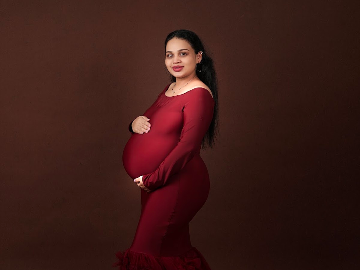 Toddler milestone photography session at The Happy Snaps studio, Arun Aion